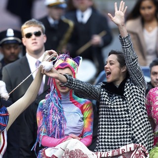 Marion Cotillard in Harvard University's Hasty Pudding Theatricals 2013 Woman of The Year Parade Ceremony