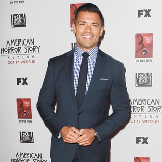Mark Consuelos in Premiere Screening of FX's American Horror Story: Asylum