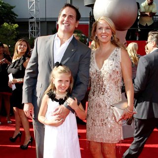 Mark Cuban, Tiffany Stewart, Alexis Sofia Cuban in The 2011 ESPY Awards
