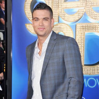 Mark Salling in The World Premiere of Glee The 3D Concert Movie - Arrivals