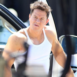 Mark Wahlberg in Films A Chase Scene for The Movie Pain and Gain