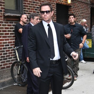 Mark Wahlberg in The Late Show with David Letterman - Arrivals