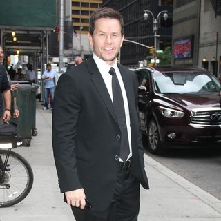 Mark Wahlberg in The Late Show with David Letterman - Arrivals