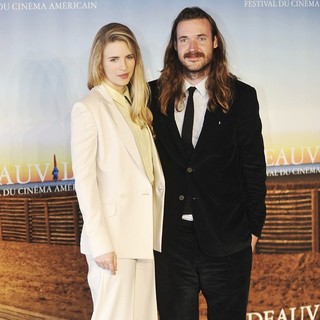 Brit Marling, Mike Cahill in 37th Deauville American Film Festival - Another Earth - Photocall