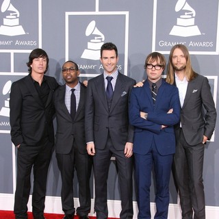 Maroon 5 in 54th Annual GRAMMY Awards - Arrivals