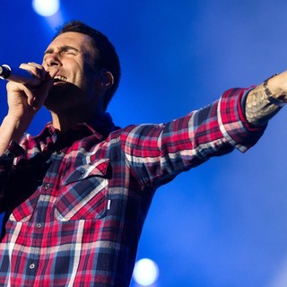 Adam Levine, Maroon 5 in Maroon 5 Rock in Rio Lisboa at Parque da Bela Vista - Day 3