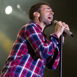 Adam Levine, Maroon 5 in Maroon 5 Rock in Rio Lisboa at Parque da Bela Vista - Day 3