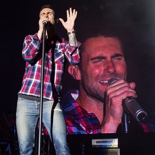 Adam Levine, Maroon 5 in Maroon 5 Rock in Rio Lisboa at Parque da Bela Vista - Day 3