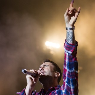 Adam Levine, Maroon 5 in Maroon 5 Rock in Rio Lisboa at Parque da Bela Vista - Day 3