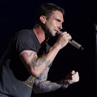 Adam Levine, Maroon 5 in Maroon 5 Rock in Rio Lisboa at Parque da Bela Vista - Day 3