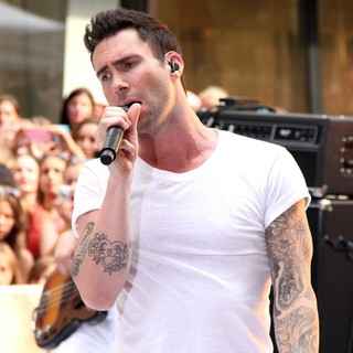 Adam Levine, Maroon 5 in Maroon 5 Perform Live as Part of The Today' Show's Concert Series