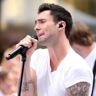 Adam Levine, Maroon 5 in Maroon 5 Perform Live as Part of The Today' Show's Concert Series