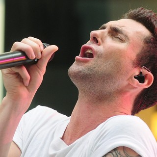 Adam Levine, Maroon 5 in Maroon 5 Perform Live as Part of The Today' Show's Concert Series