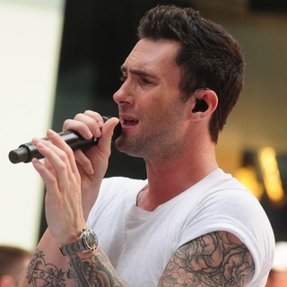 Adam Levine, Maroon 5 in Maroon 5 Perform Live as Part of The Today' Show's Concert Series