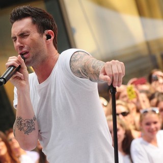 Adam Levine, Maroon 5 in Maroon 5 Perform Live as Part of The Today' Show's Concert Series