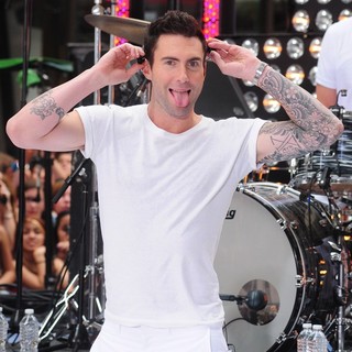 Adam Levine, Maroon 5 in Maroon 5 Perform Live as Part of The Today' Show's Concert Series