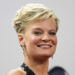 Martha Plimpton in 64th Annual Primetime Emmy Awards - Press Room