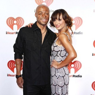 J.R. Martinez, Karina Smirnoff in iHeartRadio Music Festival - Day 2