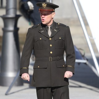 On The Set of Movie The Monuments Men