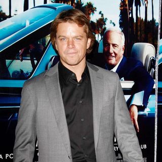Matt Damon in The Los Angeles HBO Premiere of His Way