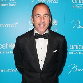 Matt Lauer in 2011 UNICEF Snowflake Ball - Arrivals