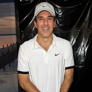Matt Lauer in The Chris Evert-Raymond James Pro-Celebrity Tennis Classic