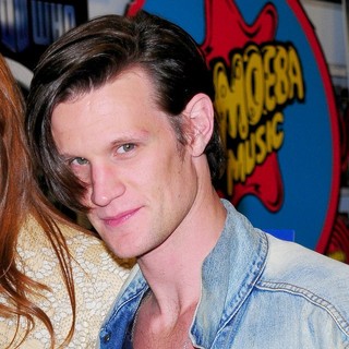 Matt Smith in Doctor Who: Series 6 DVD Signing - Signing