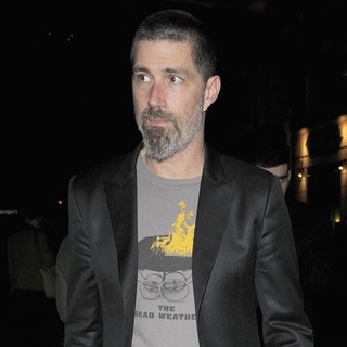 Matthew Fox in Matthew Fox Leaving The Vaudeville Theatre