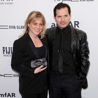 Justine Maurer, John Leguizamo in The amfAR Gala 2013
