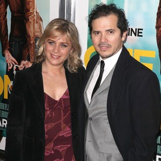 Justine Maurer, John Leguizamo in The One for the Money Premiere