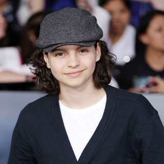 Max Burkholder in The Premiere of The Twilight Saga's Breaking Dawn Part II