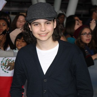 Max Burkholder in The Premiere of The Twilight Saga's Breaking Dawn Part II