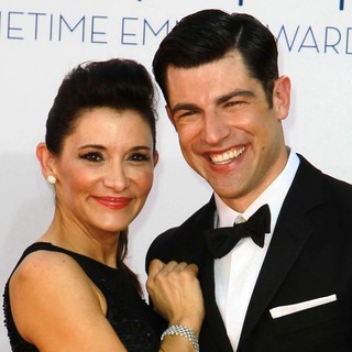 Max Greenfield in 64th Annual Primetime Emmy Awards - Arrivals