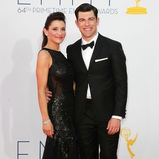Max Greenfield in 64th Annual Primetime Emmy Awards - Arrivals