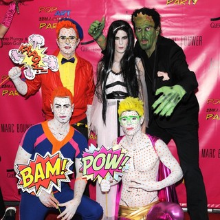 Alex McCord, Simon van Kempen in Pop Art Halloween Presented by Morgan Fairchild and Marc Bouwer