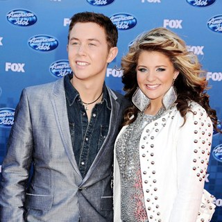 Scotty McCreery, Lauren Alaina in The 2011 American Idol Finale - Press Room