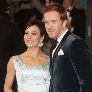 Helen McCrory, Damian Lewis in The 2013 EE British Academy Film Awards - Arrivals