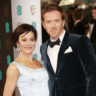 Helen McCrory, Damian Lewis in The 2013 EE British Academy Film Awards - Arrivals