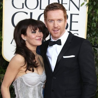 Helen McCrory, Damian Lewis in 70th Annual Golden Globe Awards - Arrivals