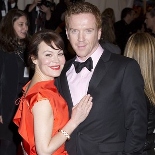 Helen McCrory, Damian Lewis in Schiaparelli and Prada Impossible Conversations Costume Institute Gala