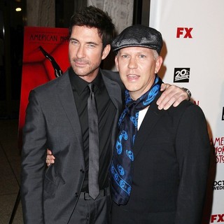Dylan McDermott, Ryan Murphy in Premiere of FX's American Horror Story