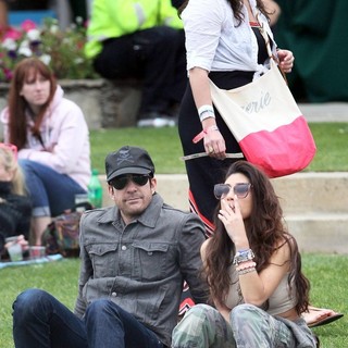 Dylan McDermott, Shasi Wells in Celebrities at The 2012 Coachella Valley Music and Arts Festival - Day 1
