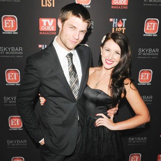 Liam McIntyre, Erin Hasan in TV Guide Hot List Party