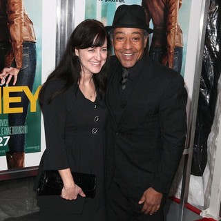 Joy McManigal, Giancarlo Esposito in The One for the Money Premiere