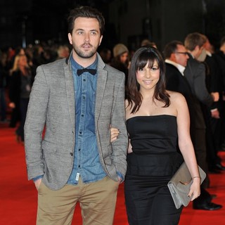 Darren McMullen, Roxanne Pallett in The Premiere of The Woman in Black