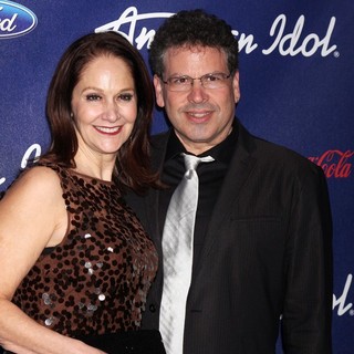 Peisha McPhee, Michael Orland in The American Idol Season 11 Top 13 Party