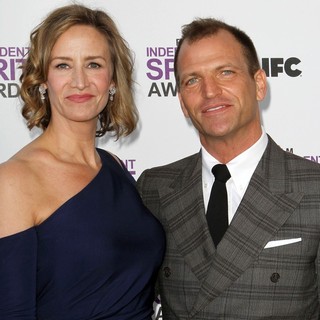 Janet McTeer, Joe Coleman in 27th Annual Independent Spirit Awards - Arrivals