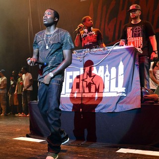 Meek Mill in Meek Mill Performing During His Dream and Nightmare Tour
