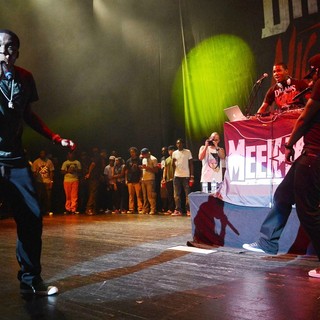 Meek Mill Performing During His Dream and Nightmare Tour