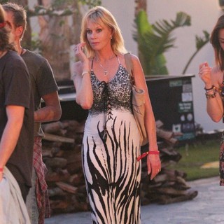 Melanie Griffith in Celebrities at The 2012 Coachella Valley Music and Arts Festival - Week 2 Day 1